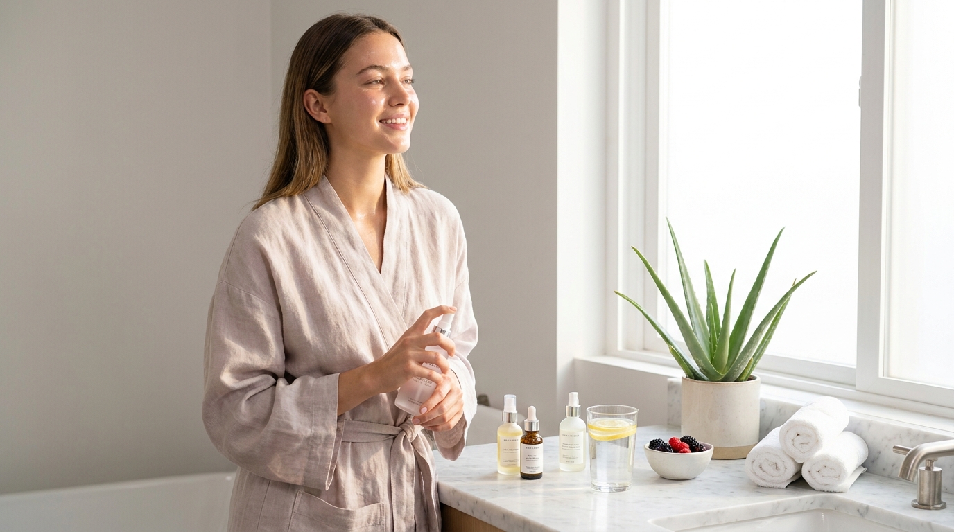 daily habits for clear skin